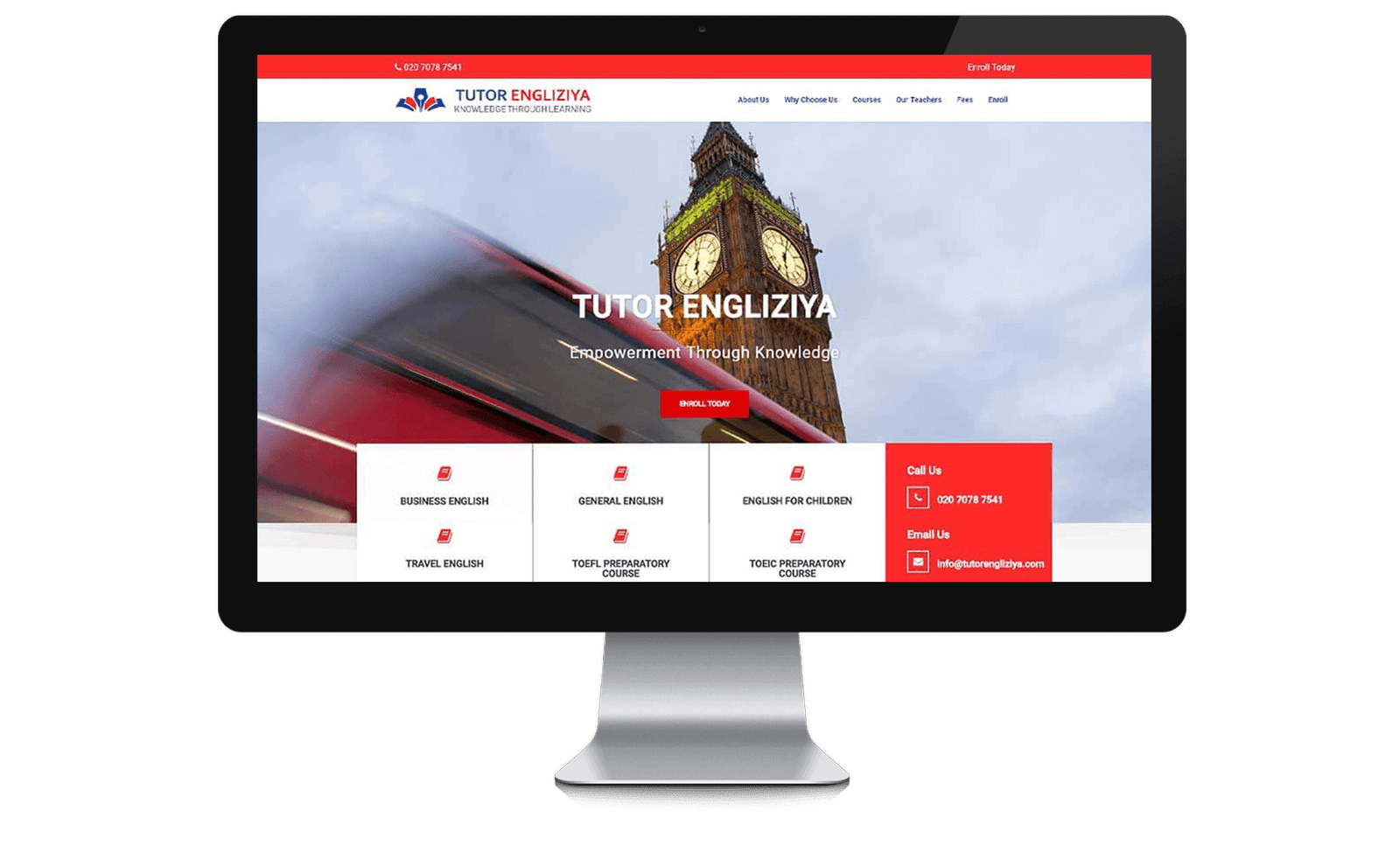 Tutor Engliziya showcase